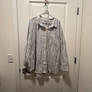 NWT Madewell Stripped Button Down